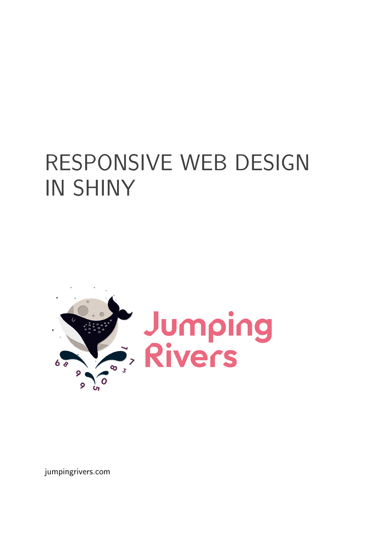 Page 1 of example course material for  Responsive Web Design in Shiny